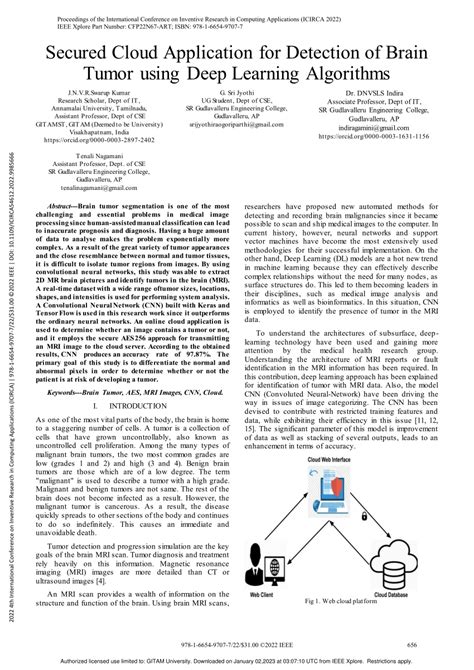 Image result for Deep Learning Algorithms Brain Tumor