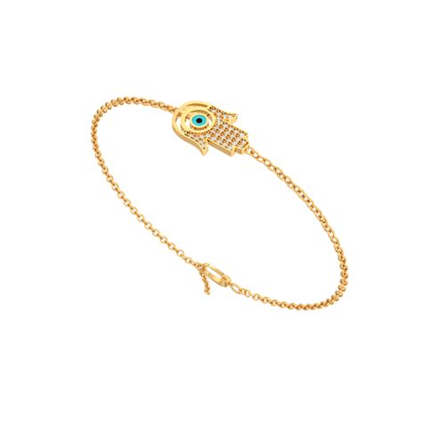 Signature Evil Eye Lab Diamond Bracelet | Fiona Diamonds