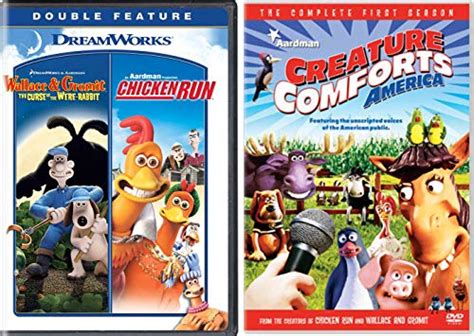Animated Creatures Chicken Run Aardman Wallace And Gromit Curse Were ...