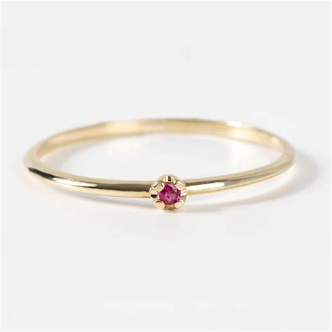 Image result for Small Ruby Ring