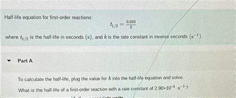 Image result for First Order Half-Life Graph