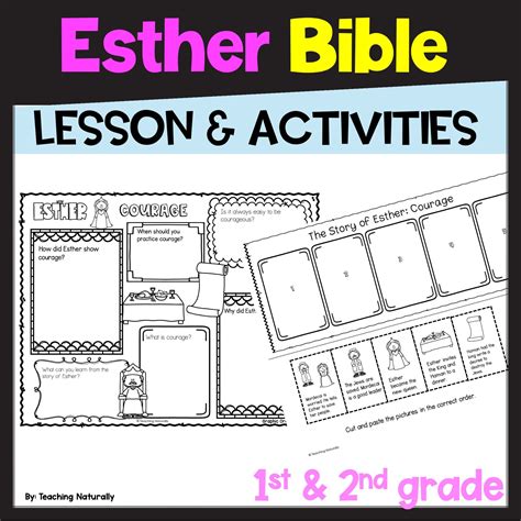Esther - Bible lesson for teens - Trueway Kids - Worksheets Library