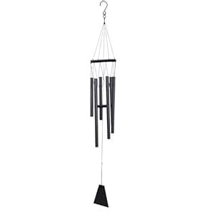 Yash Enterprises 6 Pipe Wind Chimes for Home | Home Decor Items(Silver ...