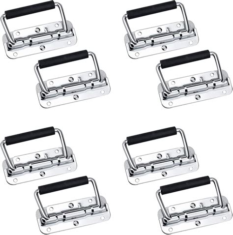 jumbans 8Pcs 304 Stainless Steel Handle Prop Box Tool Aluminum Box ...
