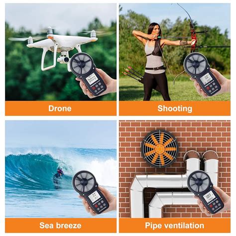 BTMETER BT-100 Handheld Anemometer, Digital Wind India | Ubuy