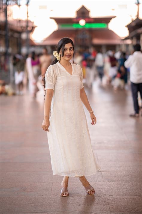 Pure georgette hacoba Aline kurti with folded collar neck MBS-407 ...