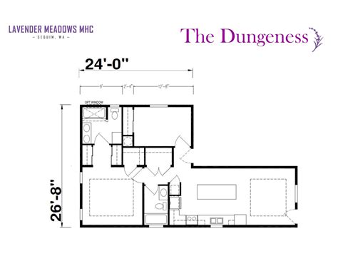 Floor Plans at Lavender Meadows MHC | Homes For Sale Sequim WA
