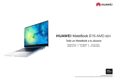 Huawei renueva el ligero todoterreno HUAWEI MateBook D 15 con los ...
