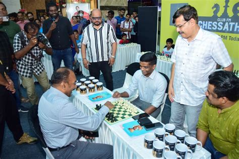 Simultaneous Chess Exhibition with Grandmaster S L Narayanan ...