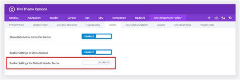 Enable Global Setting Module Divi Builder 的图像结果