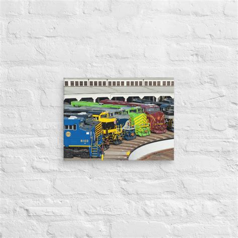 Norfolk Southern Heritage Units Canvas – Trains.com Store