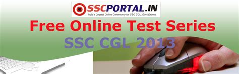 FREE SSC CGL ONLINE Test Series 2013. | SSC PORTAL : SSC CGL, CHSL, MTS ...