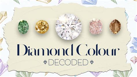 Decoding Diamond Colour: Understanding the 4Cs of diamonds - Only ...