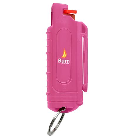 BURN Pepper Spray Keychain Self Defense for Women Men | PoliceMart ...