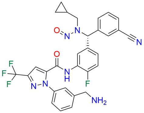 N-Nitroso Berotralstat, Molecular Formula C30H25F4N7O2, Nitrosamine ...