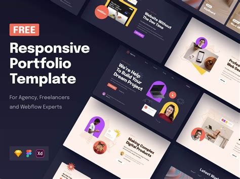 19+ Free Adobe Xd Website Templates