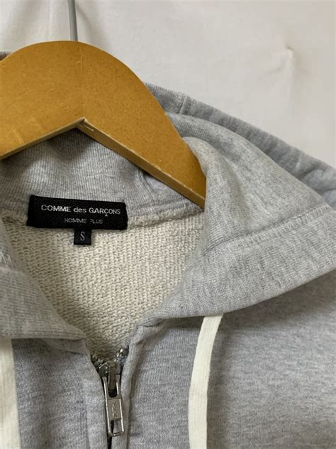 Design Zip-Up Print Hooded Sweat Shirt "COMME des GARÇONS HOMME PLUS ...