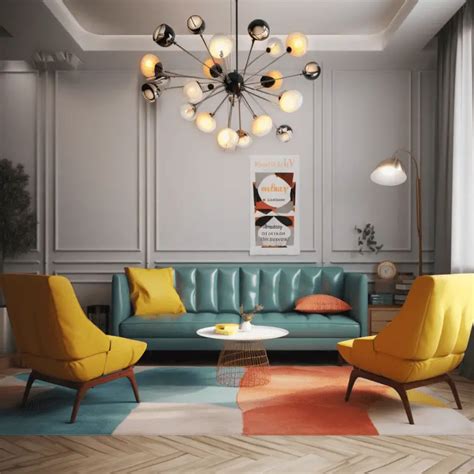 Image result for Retro Pattern Art Examples in Interior Design