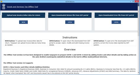 User Manual – Downloading, Installing and Uploading invoices in GSTR-1 ...