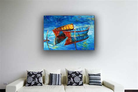 Boats Painting: Unlocking Feng Shui Symbolism for Prosperity and ...