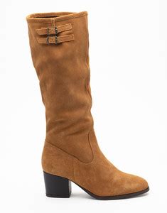 heelandbucklelondon Buckle London Tan Suede Boots Boots For Women - Buy ...
