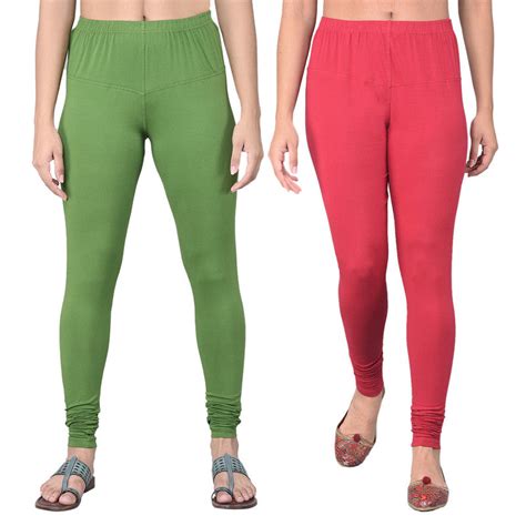 Comfort Lady Regular Fit Ankle Length Leggings Pack of 2 – Comfort Lady ...