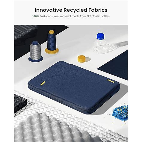 Buy tomtoc A13D2B2 Recycled Fabric Laptop Sleeve for 14 Inch Laptop ...