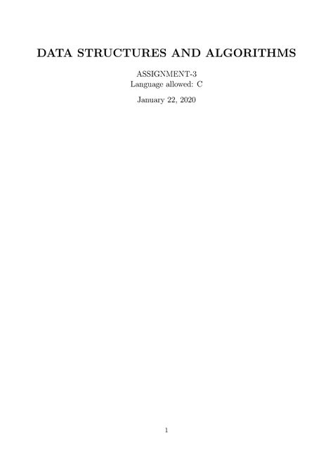 CS F211 A3 - This contains important DSA questions topic-wise (Arrays ...
