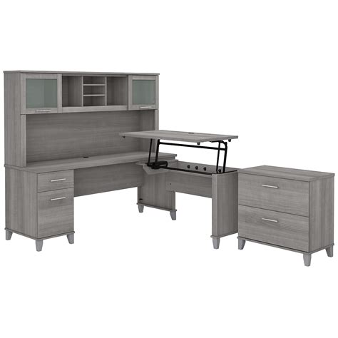 Bush Furniture Somerset 72w 3 Position Sit To Stand L | Desertcart INDIA
