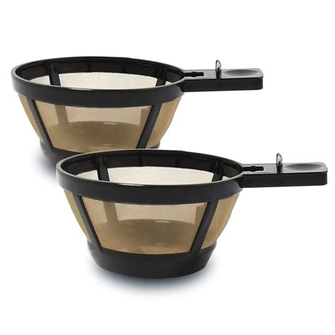 Cestlaive Gold Reusable Single Serve Brew Replacement Coffee Basket ...