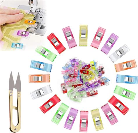 50 Pieces Sewing Clips, Quilting Clips, Sewing Clips for Quilting ...
