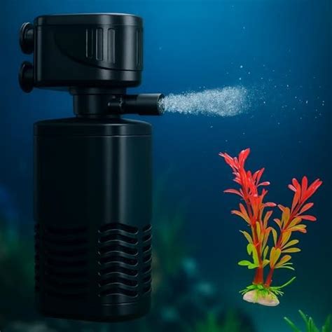 Aqua Arts 4 in 1 Aquarium Filter for Fish Tank | Submersible Oxygen ...