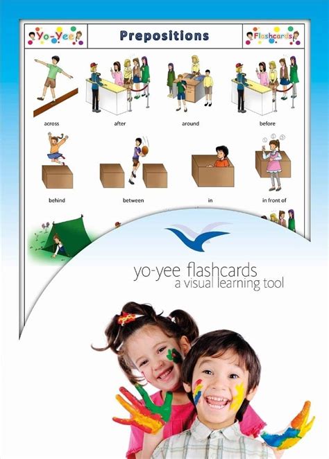 Buy Yo-Yee Flashcards - Prepositions of Places Flash Cards - Vocabulary ...