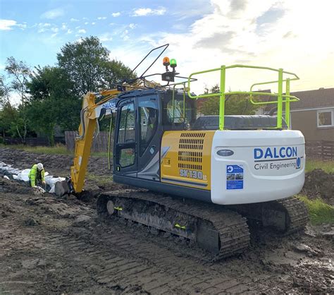 Dalcon takes delivery of new Kobelco SK130-11 13t excavator - Dalcon Ltd