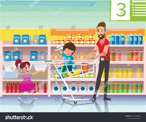 Dad Shopping Cartoon 的图像结果