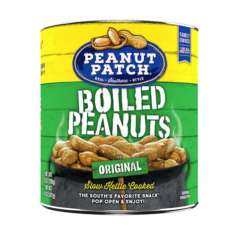 Alpha-Gal? Peanut Patch Original Boiled Peanuts, 25 oz., Can | Spoonful
