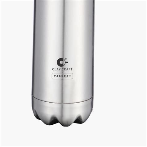 Buy Clay Craft COLA Thermosteel Flask Vacuum Insulated 500Ml Silver ...