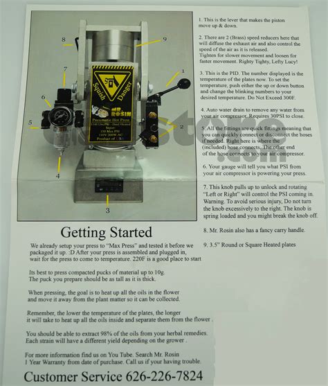 Rosin Press - Pneumatic Dual Heated Rosin Press | TheDabstore