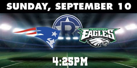 Patriots vs Eagles , The Revel Patio Grill Frisco, 10 September 2023 ...