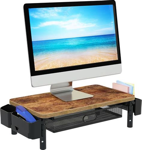 Image result for Adjustable Computer Stands Desktop