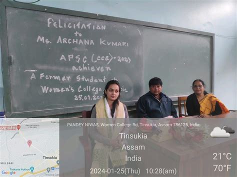 Felicitation Programme, Women's College, Tinsukia