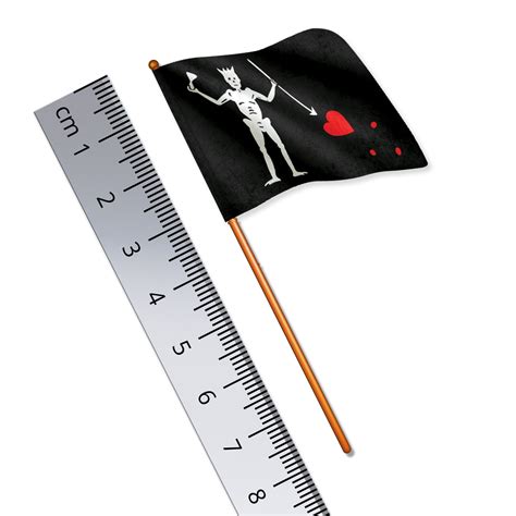 Blackbeard's Pirate Flag (1:32 Scale Toy Soldier Flag) – Britains Flags