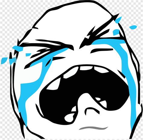 Crying meme illustration, Rage comic Drawing Internet meme Crying ...