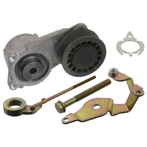 febi | 06420 | Tensioner Assembly with additional parts, for auxiliary ...