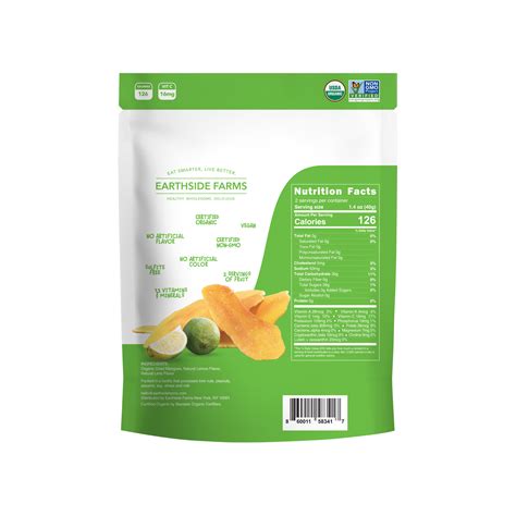 Citrus Organic Dried Mangoes - Refreshingly Sweet & Zesty Snack ...