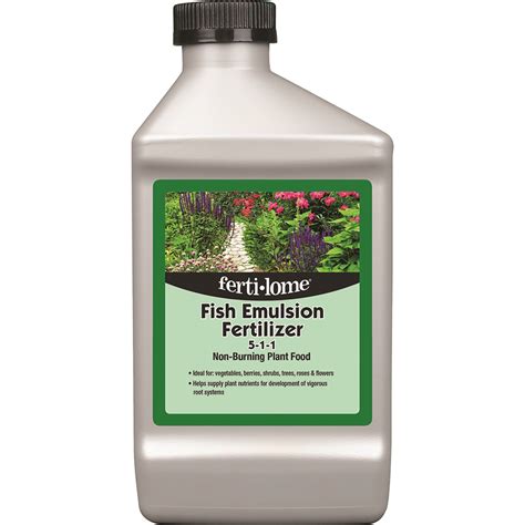 VPG Fertilome Fish Emulsion Non-Burning Fertilizer Concentrate, 5 - 1 ...