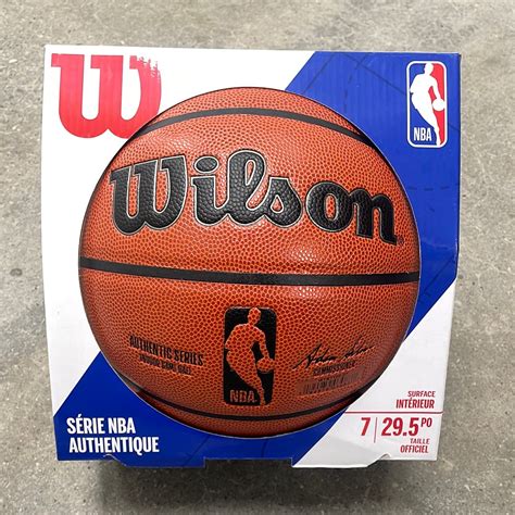 Wilson NBA Basketball Authentic Indoor Series Ball - size 7 ...
