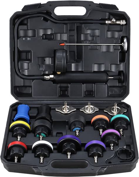 Amazon.com: DKwoeshg 14-Piece Coolant Pressure Tester Kit - Radiator ...