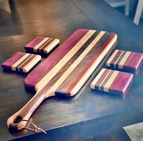 Wood diy project charcuterie board coaster diy – Artofit