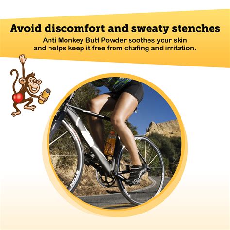 Anti Monkey Butt Body Powder, Anti Chafing & Itching, Calamine 6 Oz ...